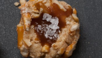Brown Butter Bourbon Salted Caramel Thumbprints PineappleandCoconut (4)