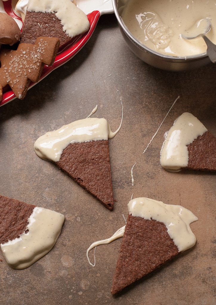Cookies For Sana 2012 White Chocolate Dipped Mocha Shortbread PineappleandCoconut 2 Christmas Cookies For Santa 2012  Part 2 