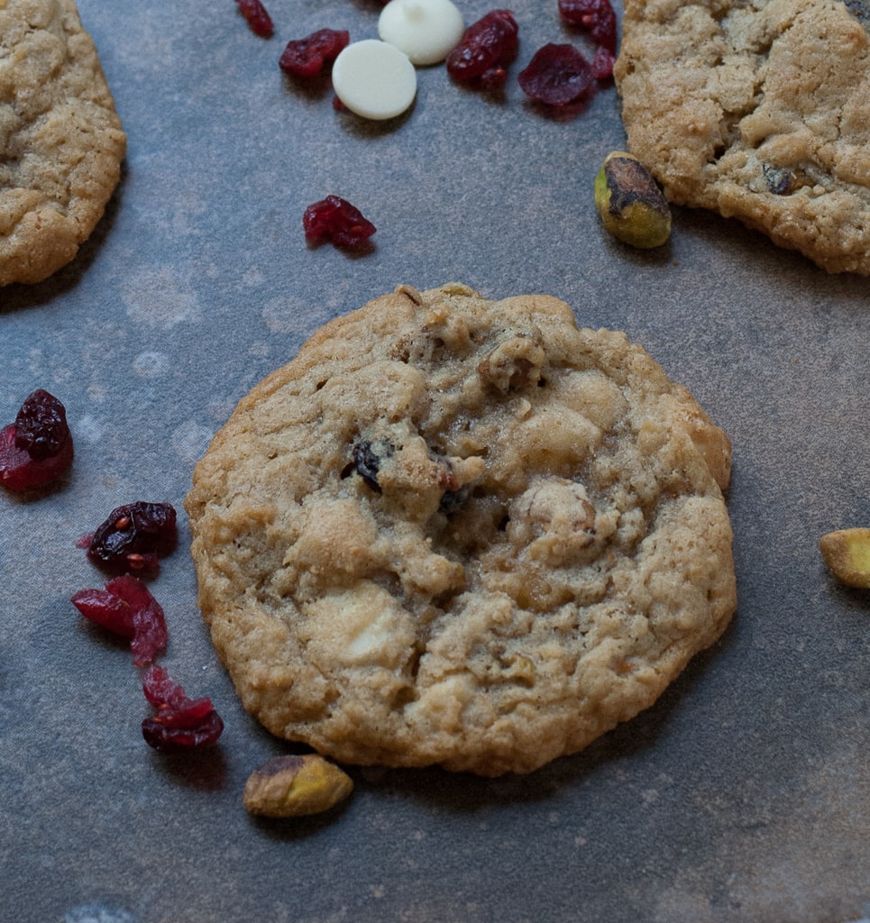 Cookies For Santa 2012 Oatmeal Cranberry Pistachio White Chocolate Chip Cookies PineappleandCoconut 4 Christmas Cookies for Santa 2012 Part 1