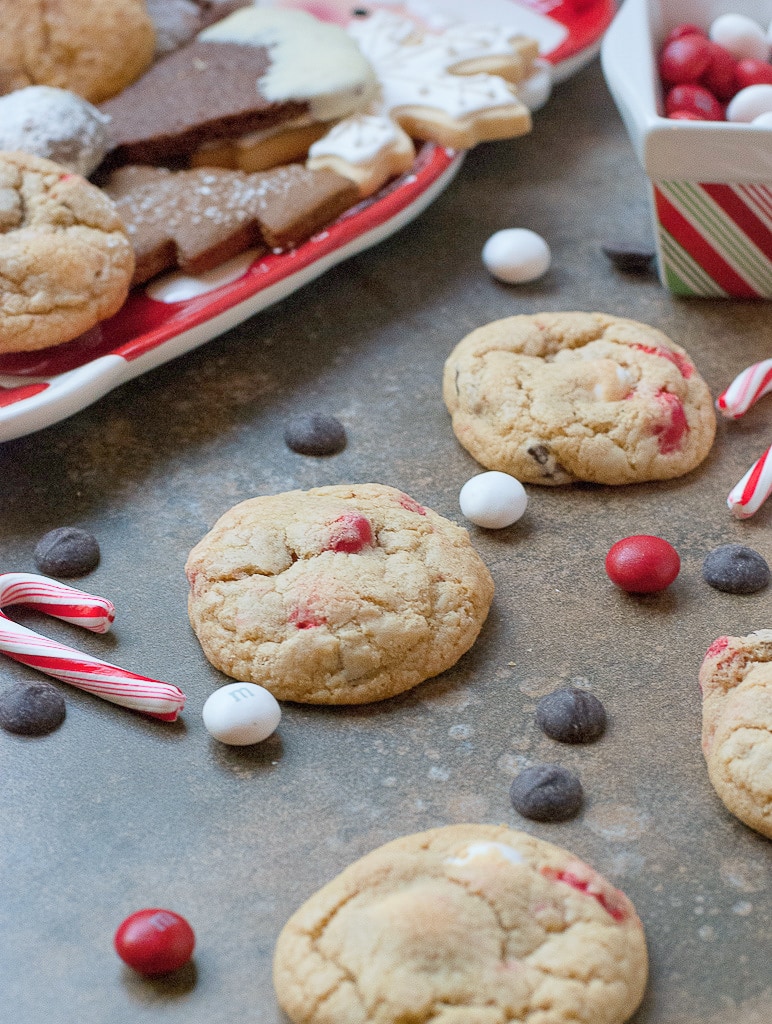 Cookies for Santa 2012 Peppermint MM and Dark chocolate chip cookies PineappleandCoconut 1 2 Christmas Cookies For Santa 2012  Part 2 