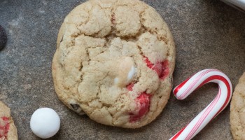 Cookies for Santa 2012 Peppermint M&M and Dark chocolate chip cookies PineappleandCoconut (2)-2