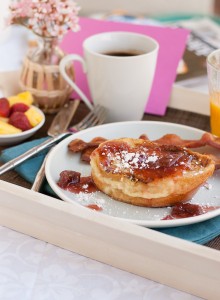 Lemon Curd Mascarpone Stuffed Vanilla Bean French Toast #WorldMarket #Myamazingmom #mother'sday Pineappleandcoconut (11)
