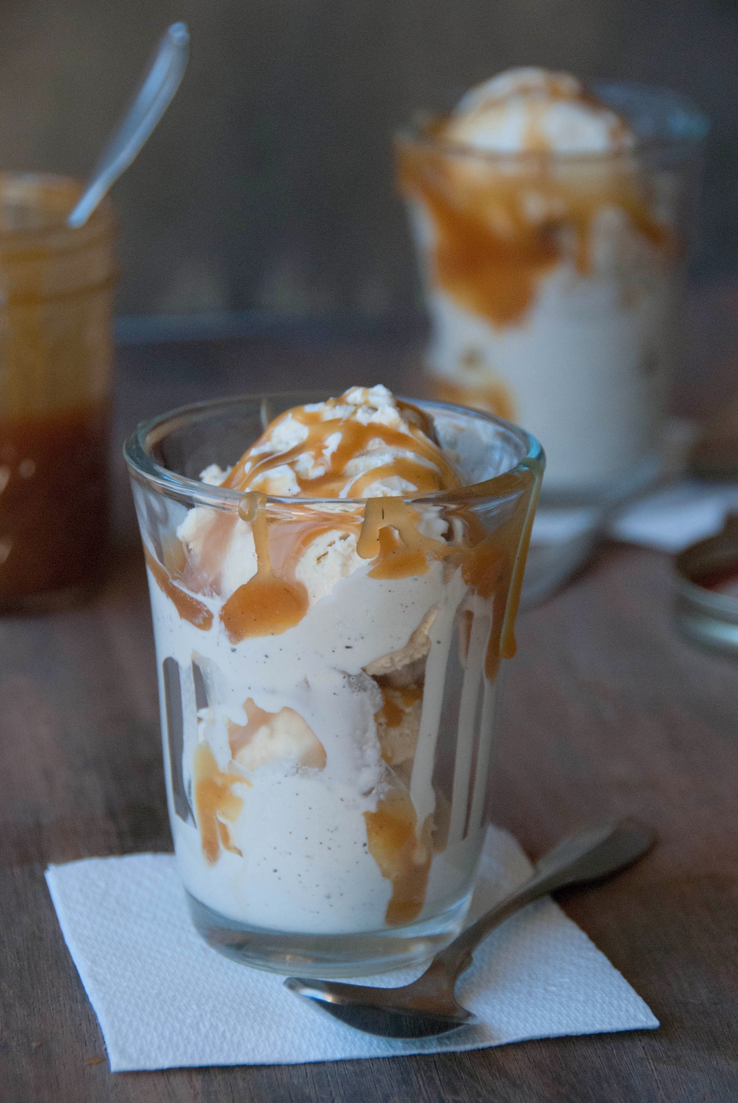 Spiced Apple Cider Bourbon Caramel Sauce