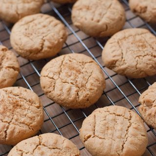 Puffy Coconut Peanut Butter Cookies For National Peanut Butter Day