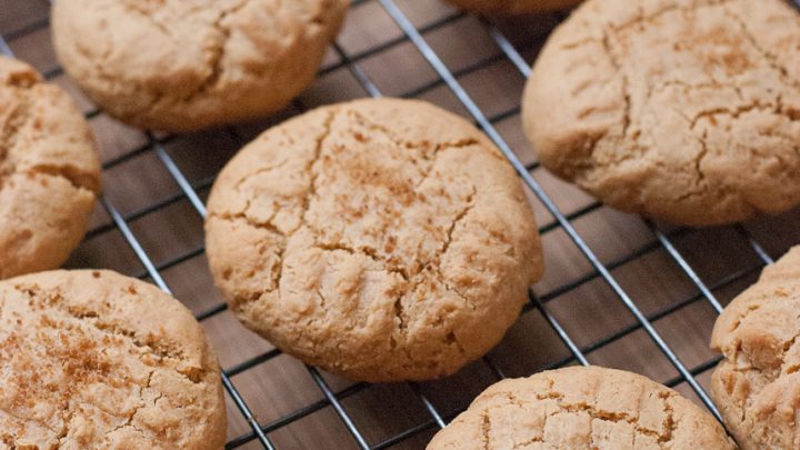 Puffy Coconut Peanut Butter Cookies For National Peanut Butter Day