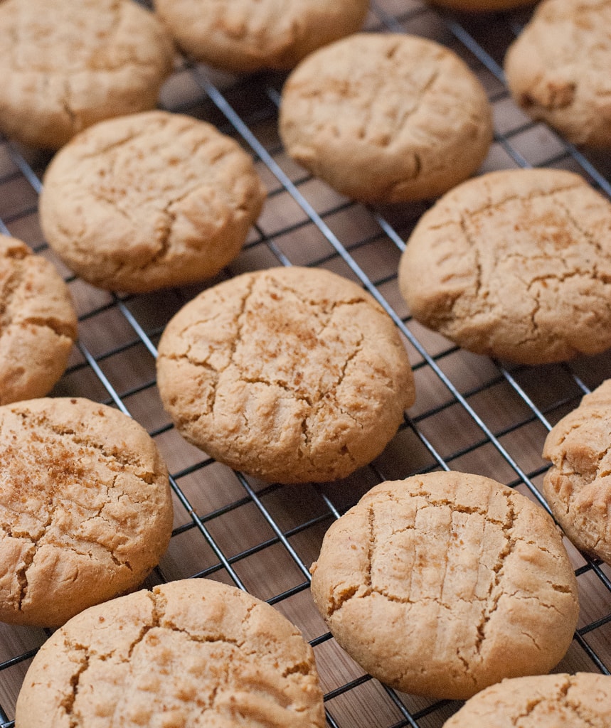 Puffy Coconut Peanut Butter Cookies For National Peanut Butter Day Via PineappleandCoconut (3)
