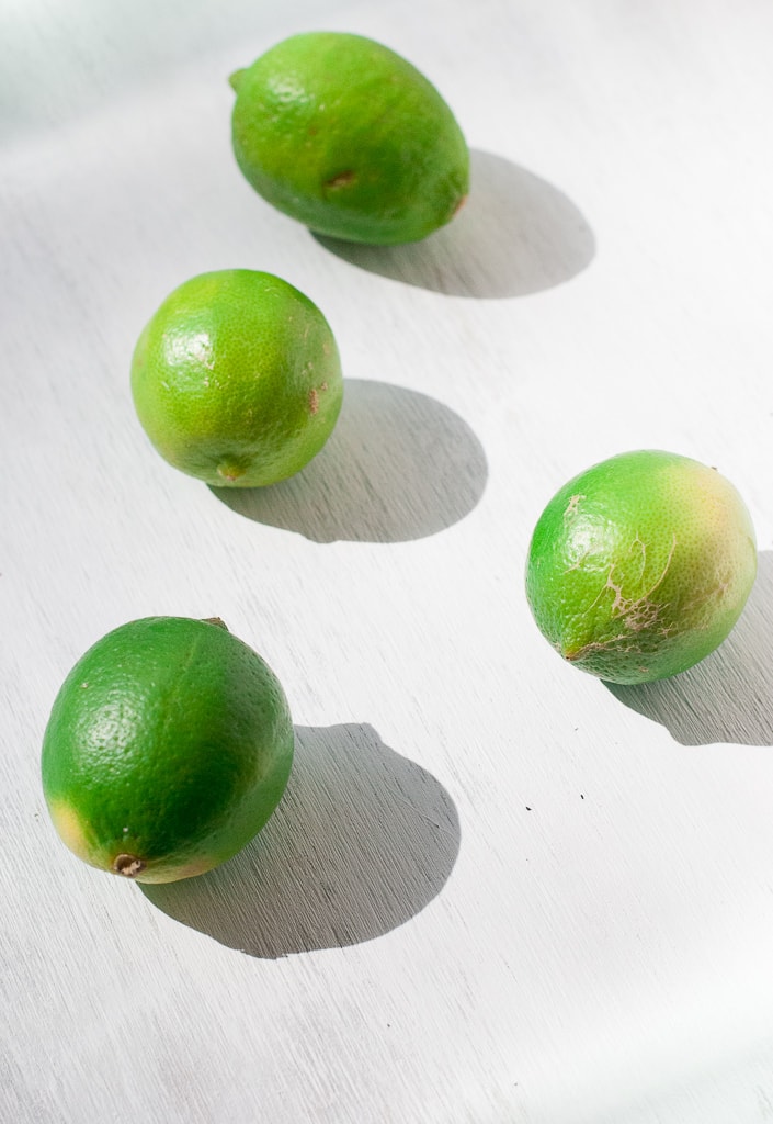 fresh whole limes