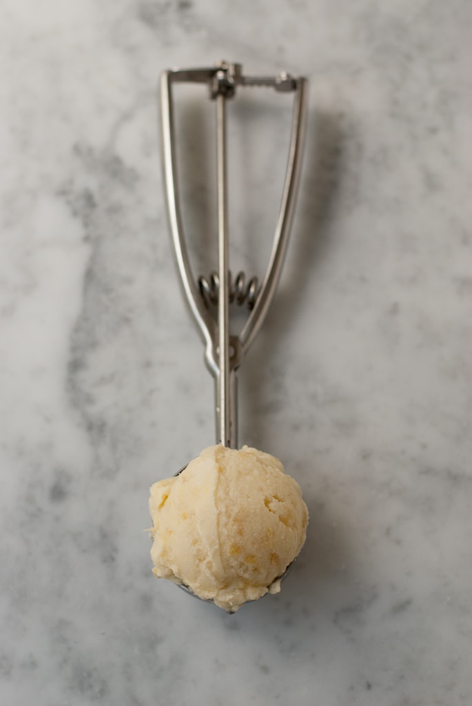 Healthy 5 Ingredient Piña Colada Sorbet