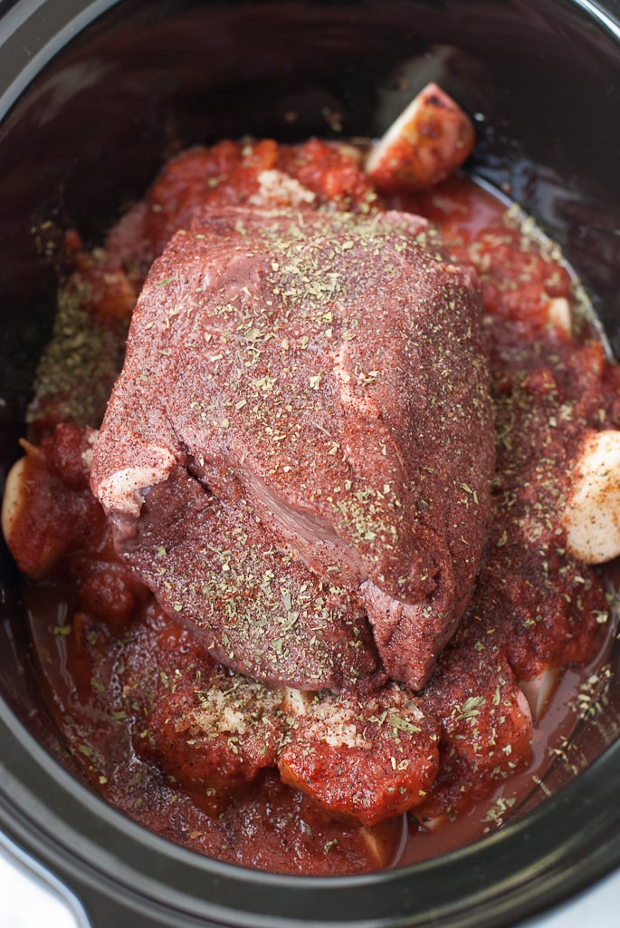 Father's Day Crock Pot Meat and Potatoes #CelebrateDad 