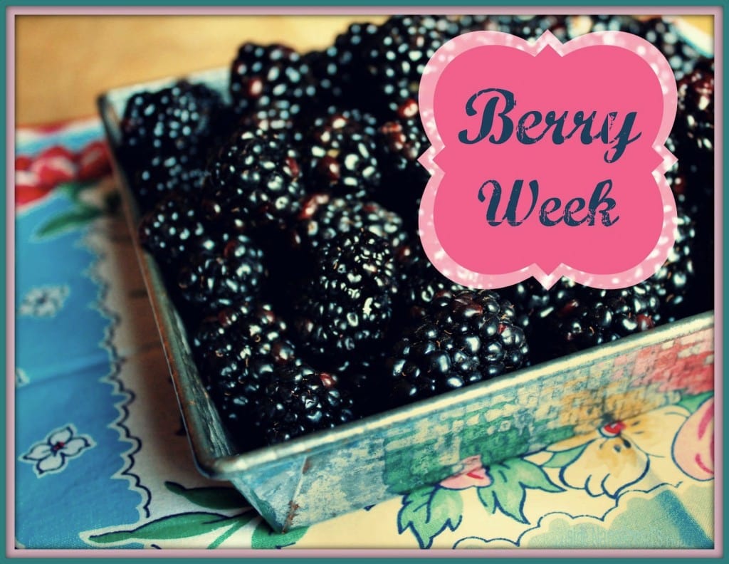 Blackberry Cobbler Ice Cream | PineappleandCoconut.com #berryweek
