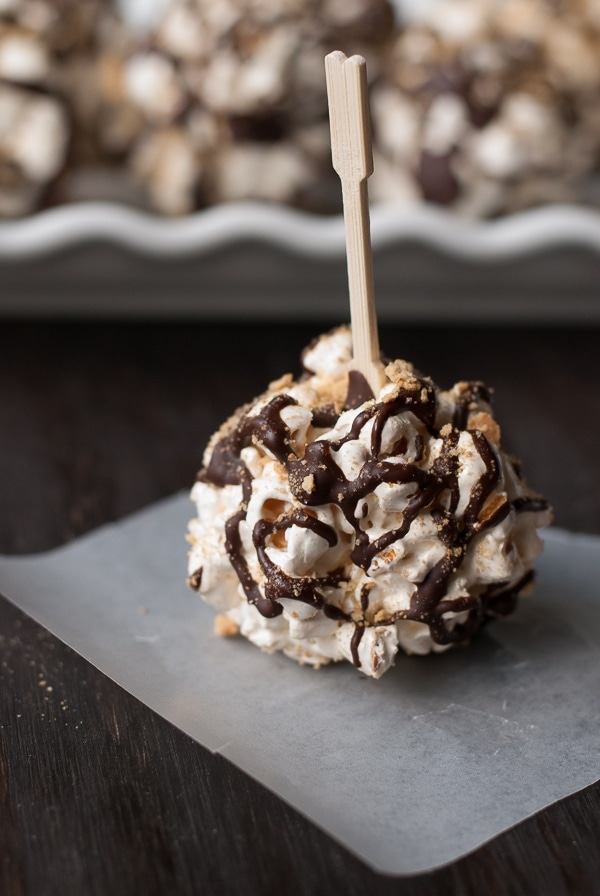 Easy S'mores Popcorn Pops Pineapple and Coconut (3)