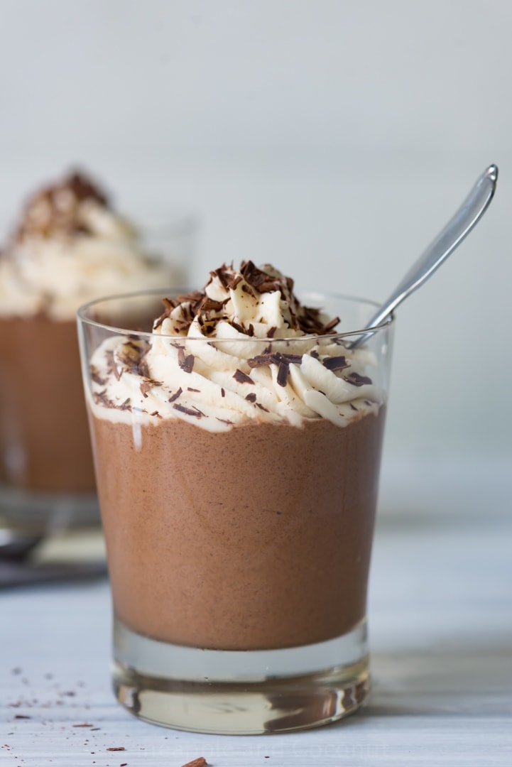 Easy Blender Kahlua and Cream Chocolate Mousse