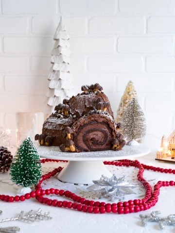 French Buche De Noel for Cost Plus World Market www.pineappleandcoconut.com