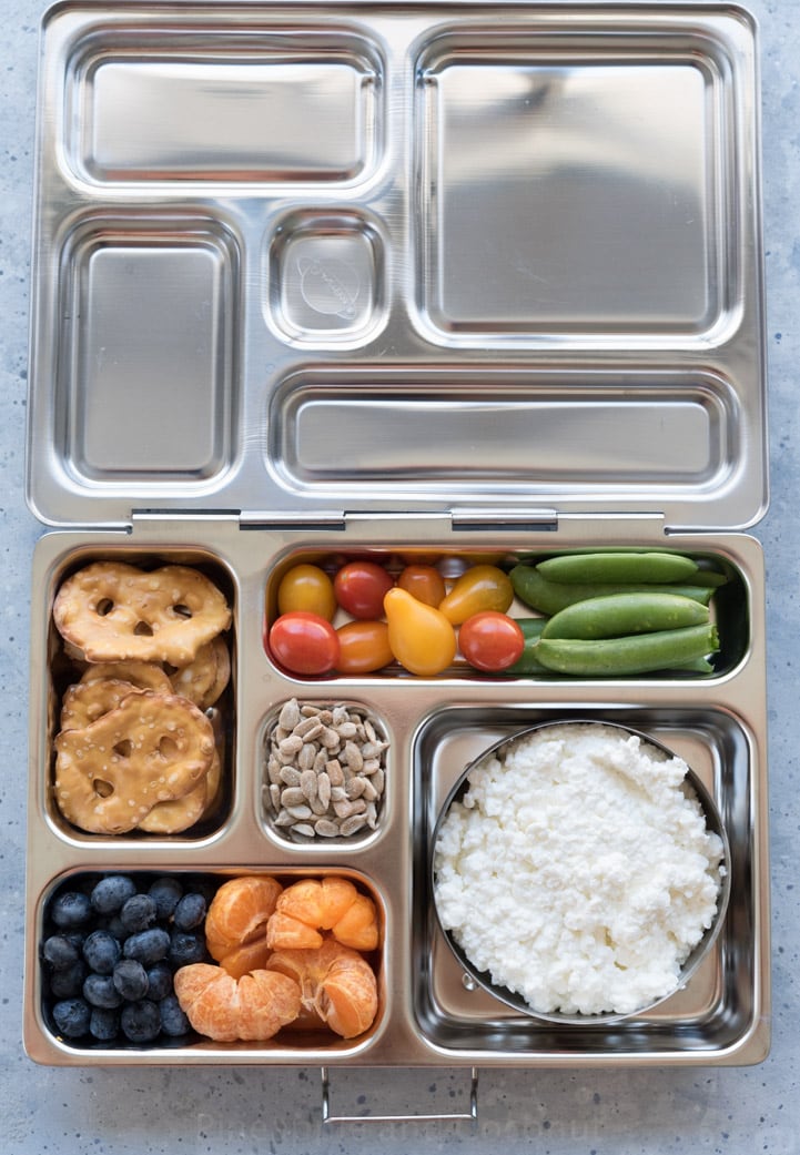 School Lunch Ideas with Planetbox - Pineapple and Coconut