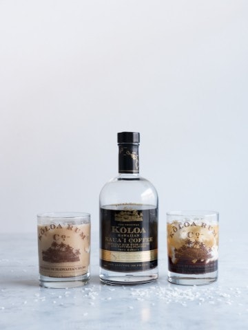 Hawaiian White Russian Cocktail