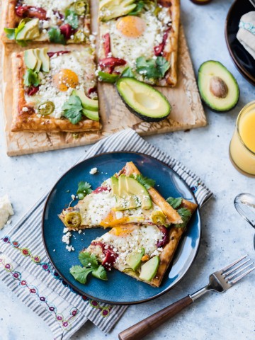 Mexican Puff Pastry Breakfast Pizza 23