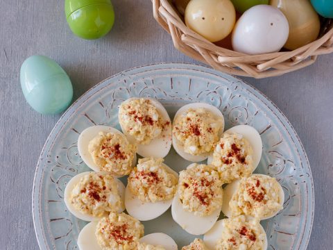 Easy Cottage Cheese Deviled Eggs Pineapple And Coconut