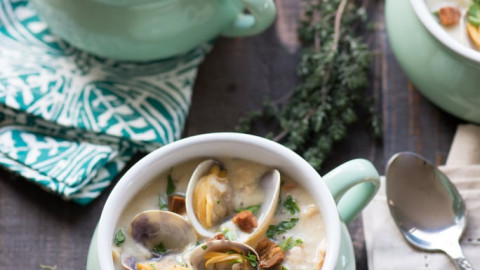 Best Ever New England Clam Chowder