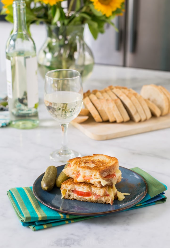 Grilled Tomato And Cheese Sandwich Recipe