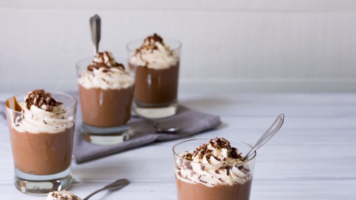 Easy Blender Kahlua and Cream Chocolate Mousse