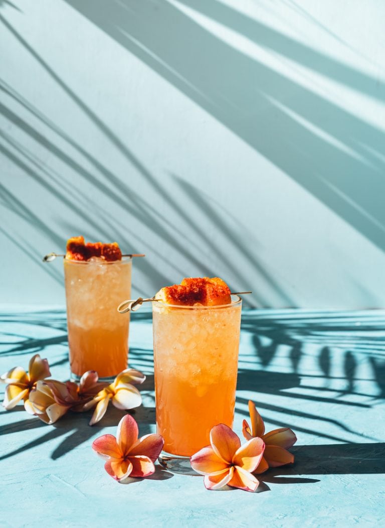 Li Hing Pineapple Coconut Margaritas Pineapple and Coconut