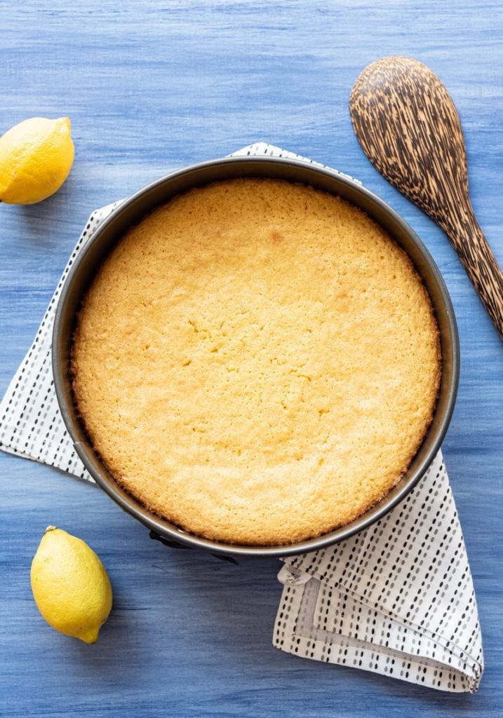Polenta Lemon Olive Oil Cake