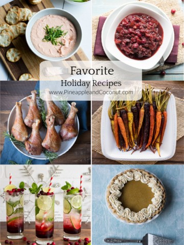 Reader's Fave Holiday Recipes from www.pineappleandcoconut.com