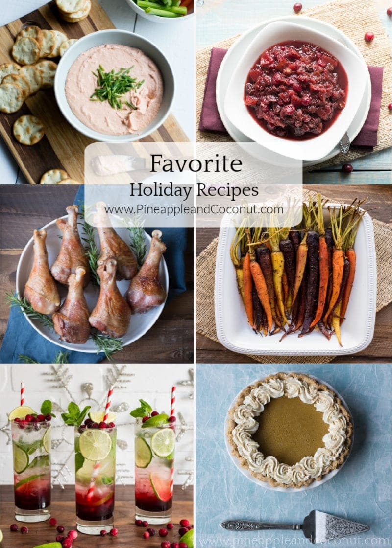 Reader's Fave Holiday Recipes from www.pineappleandcoconut.com