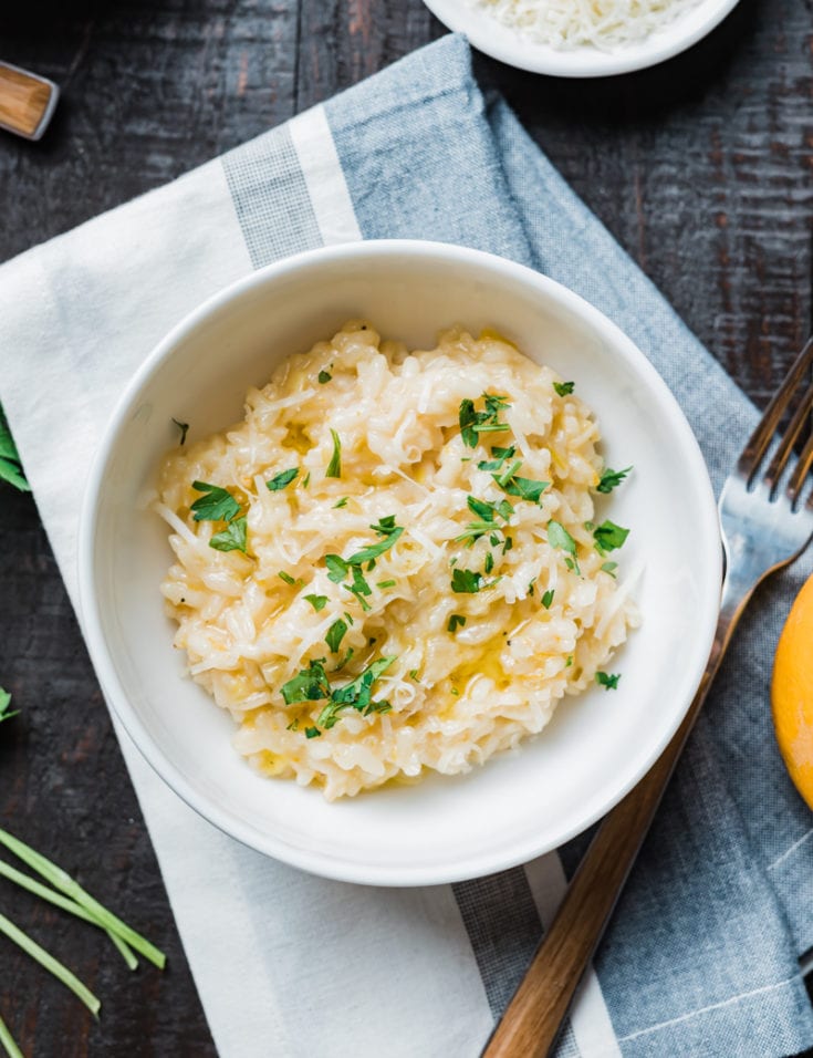 Smoky Meyer Lemon Risotto Pineapple and Coconut