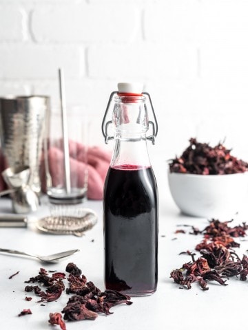 Hibiscus Simple Syrup3908