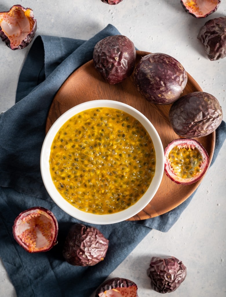 Easy Passion Fruit Curd Recipe with Fresh Passion Fruit
