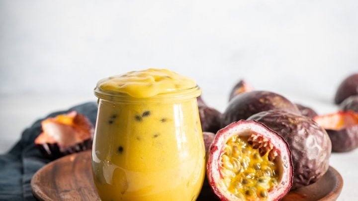 Easy Passion Fruit Curd Recipe with Fresh Passion Fruit