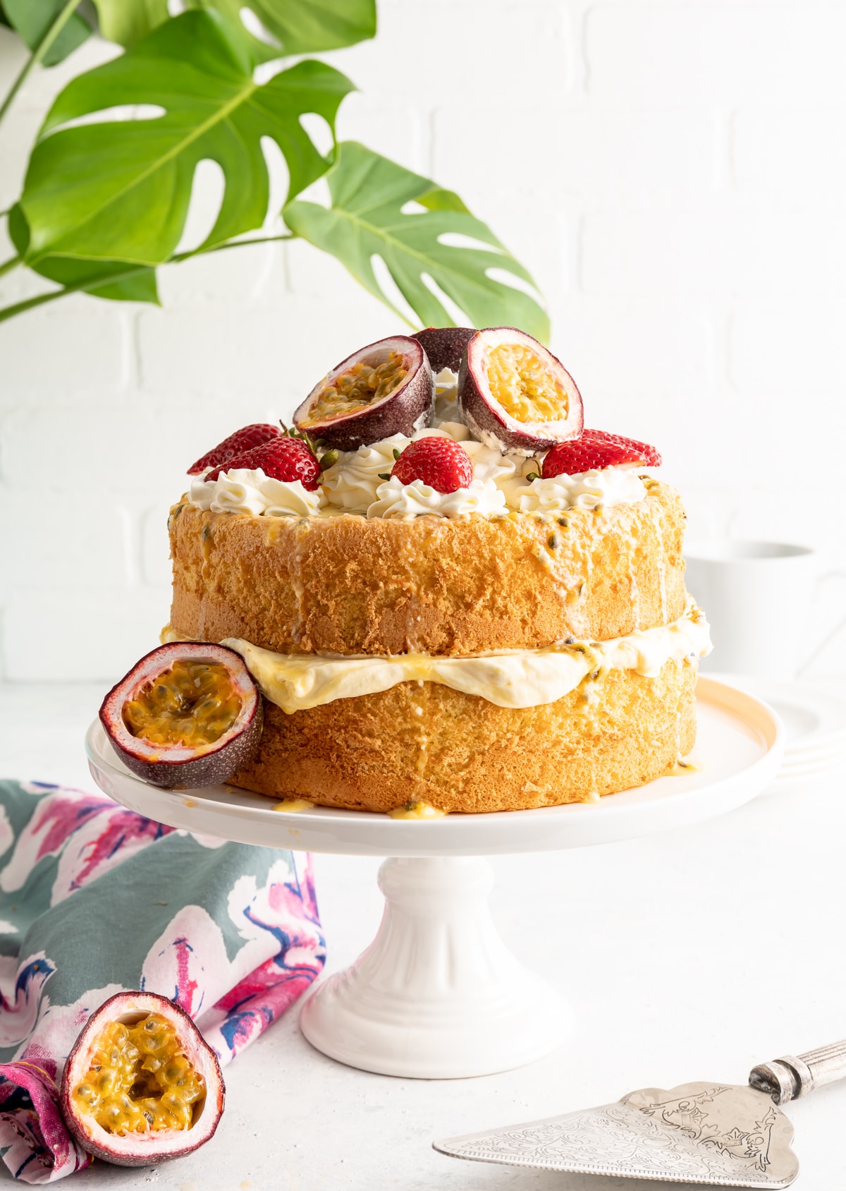 Passion Fruit Cake | Fresh Cakes Delivered | Chennai City Free Delivery