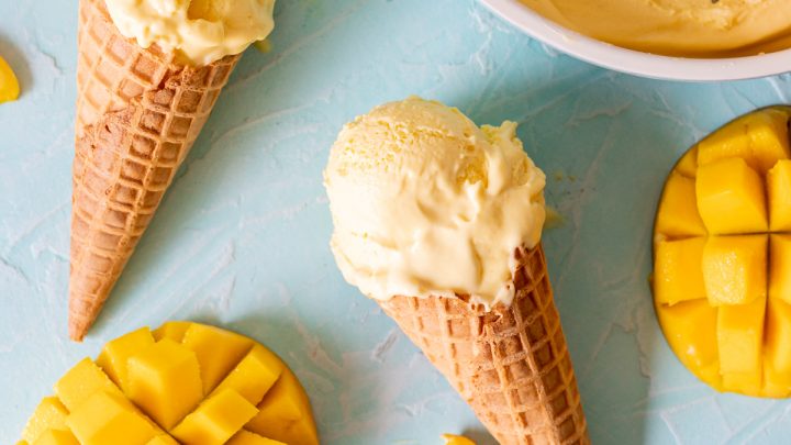 Rich and Creamy Mango Ice Cream Recipe