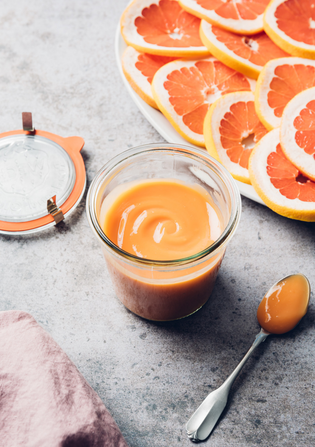 Tangy Grapefruit Curd Recipe Pineapple and Coconut