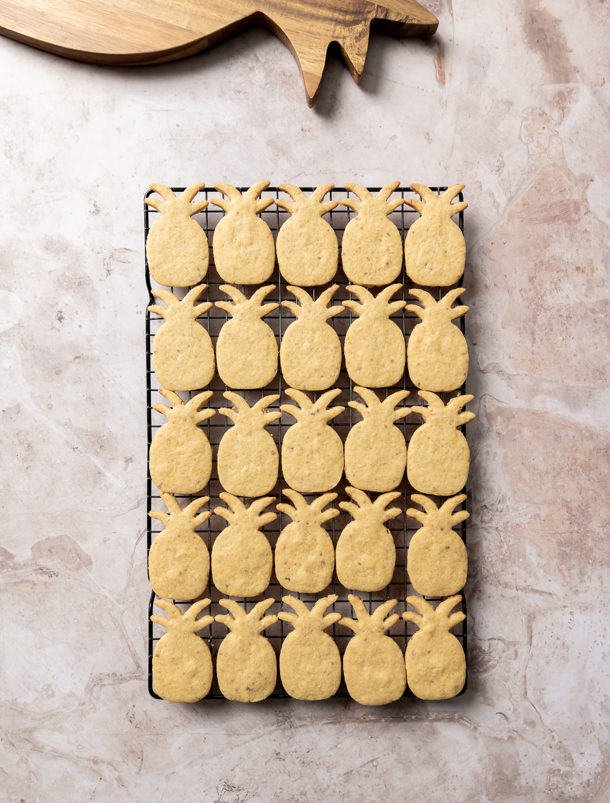 Chocolate Dipped Macadamia Nut Shortbread Cookies