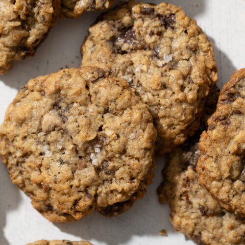 Chewy Everything Oatmeal Cookies